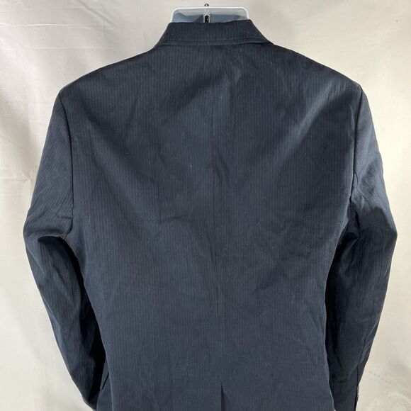 GAP BLAZER MENS 42R BLUE SUIT JACKET NWT NEW TWO BUTTON COTTON SPANDEX SUIT TOP - Picture 8 of 13